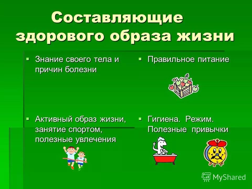 Составляющие зож. Первый закон питания. Здоров составить предложение. Здоров составить предложение. Составляющие здорового тела.