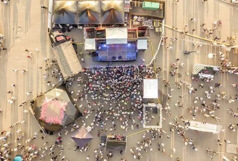 The crowded day