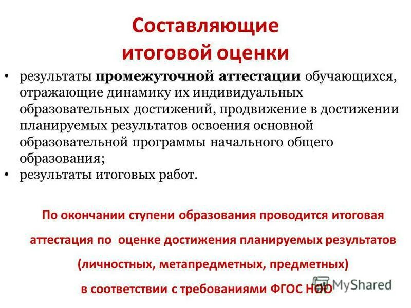 этапы оценки образования. составляющие итоговой оценки. схема годовой оценки. оценка качества освоения образовательной программы. к составляющим итоговой оценки относятся.