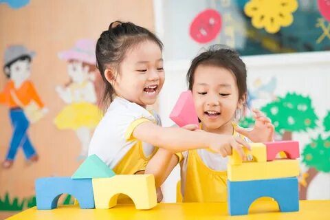 Children go to nursery