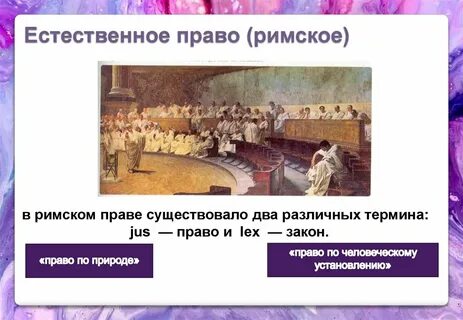 Обязательное право в римском праве