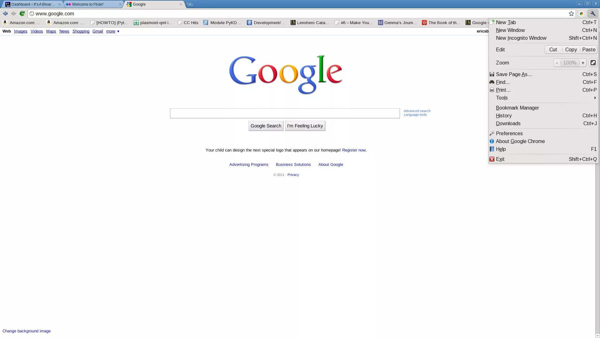 Chrome binary