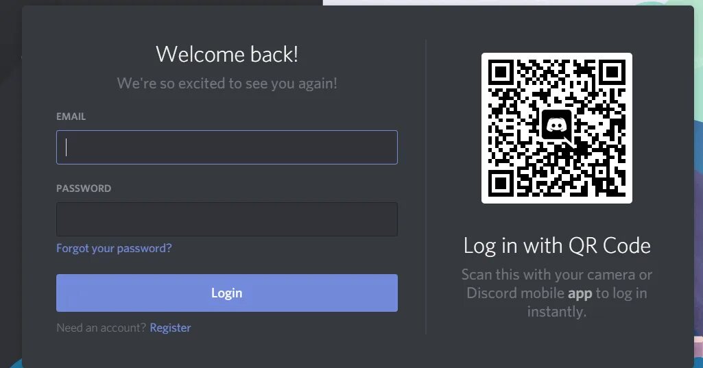 Как войти в аккаунт по qr коду