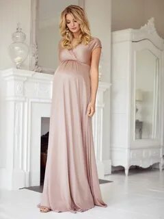Платье макси для беременных Tiffany Rose Francesca, румяный - заказать из-за гра