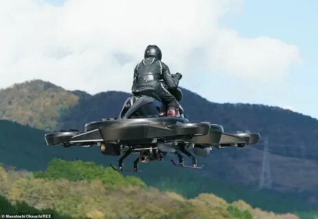 Flying bike