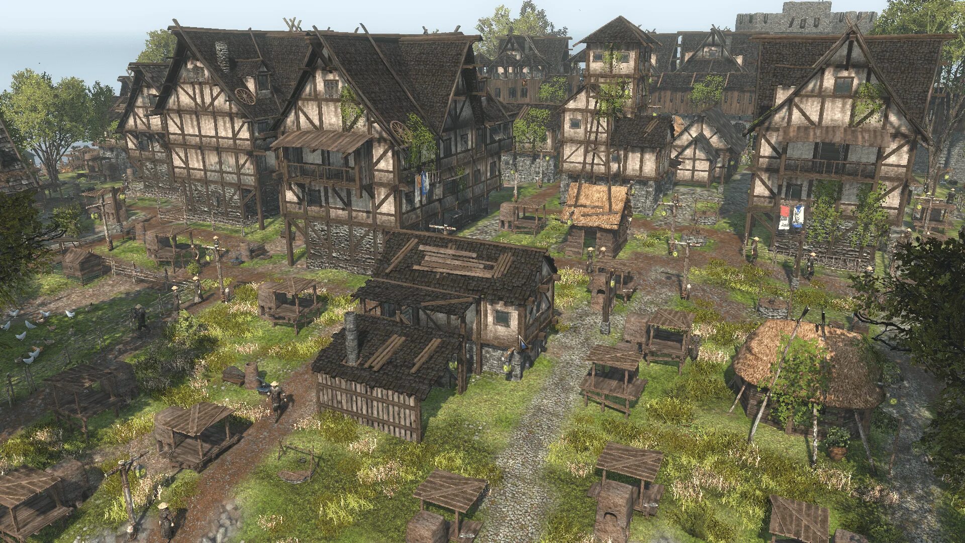 Here village. Форест Виладж игра. Лайф ИС феодал. Life is Feudal: Forest Village. Life is Feudal город.