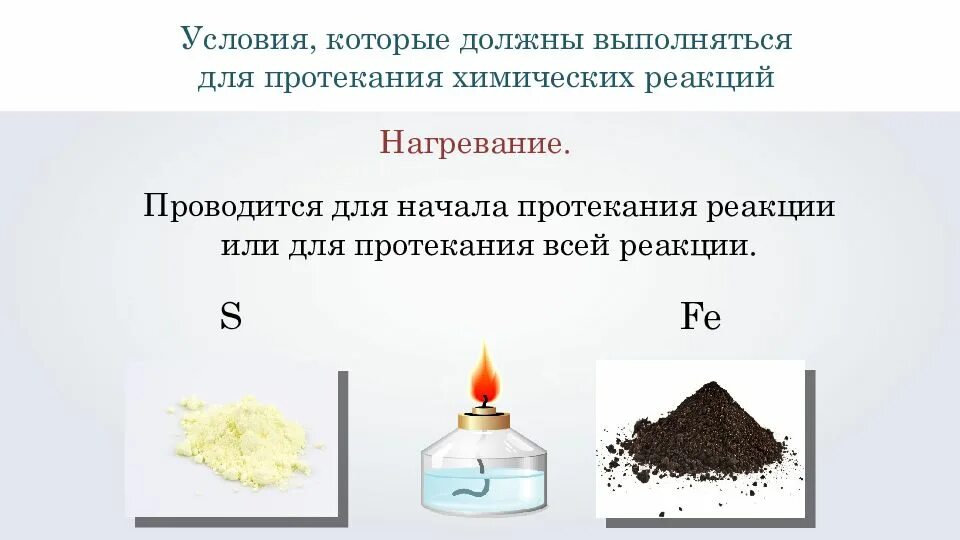 Выбери условия протекания некоторых химических реакций. Условия протекания химических реакций. условия протекания реакций в химии. химические реакции при нагревании. примеры химических реакций с нагреванием.