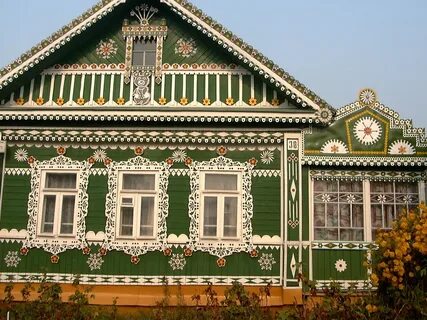 Татарский дом в деревне