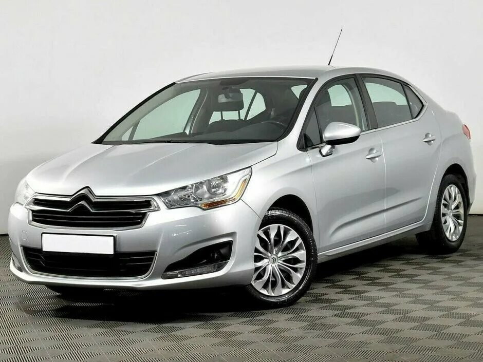 Купить ситроен автомат. Citroen c4 2014 седан. Citroen c4 II. Citroen c4 II 1.6 at. Ситроен с4 серебристый.