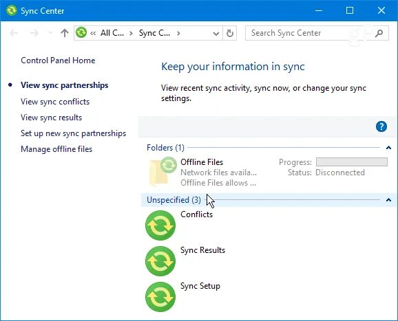 Page sync. Sync center. центр синхронизации windows 10. microsoft sync center что это. microsoft sync sensor это.
