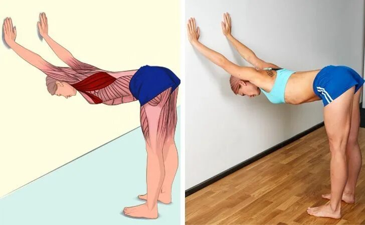 Наклон параллельно полу Sportlich, Joga, Gesundheit
