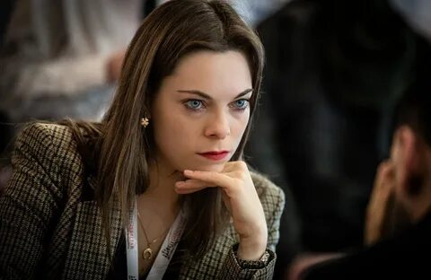 Дина Беленькая на турнире Gibraltar Chess 2019 Фотография Давида Льяды.