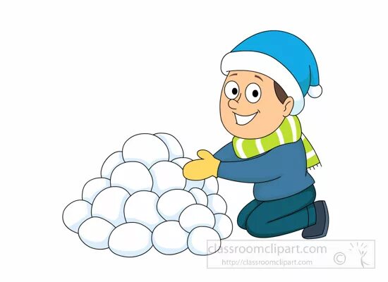 Making snowballs
