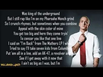 Eminem rap god перевод