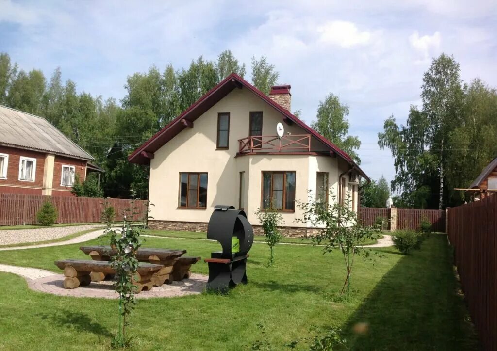 коттедж двухэтажный с участком 10 соток. коттеджный поселок «загородная усадьба».