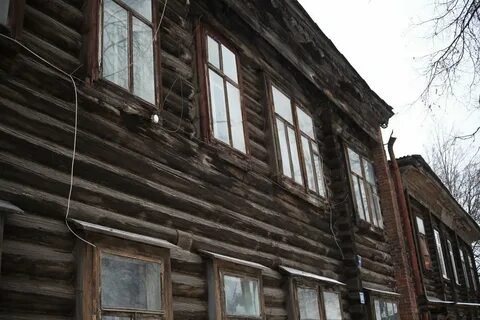 Аварийные дома в селе