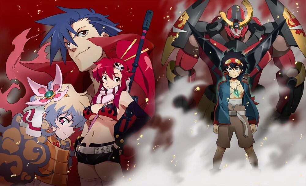 Tengen toppa gurren lagann. Гуррен Лаганн. Гуррен Лаганн Лаганн. Симон Гуррен Лаганн.