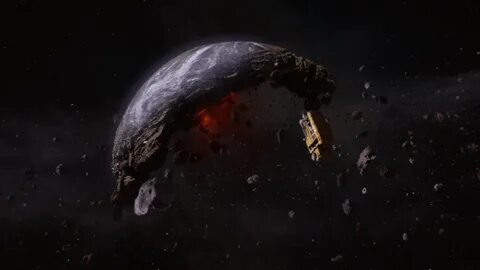 Разрушение планеты через 2