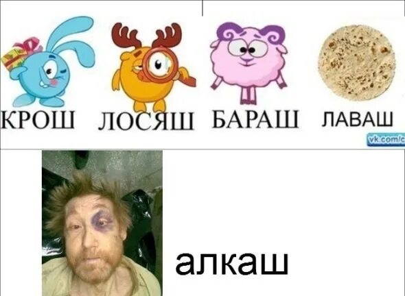 Бараш Лосяш алкаш. С чего взяли что я алкаш