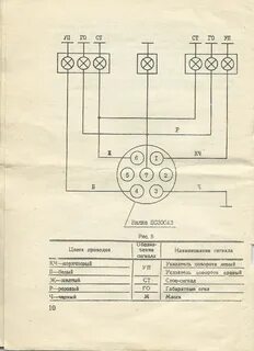 Схема подключения прицепа легкового 7 проводов