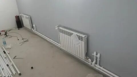 Фото двухтрубного отопления в частном доме