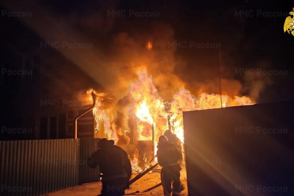 Что горит в калуге сейчас