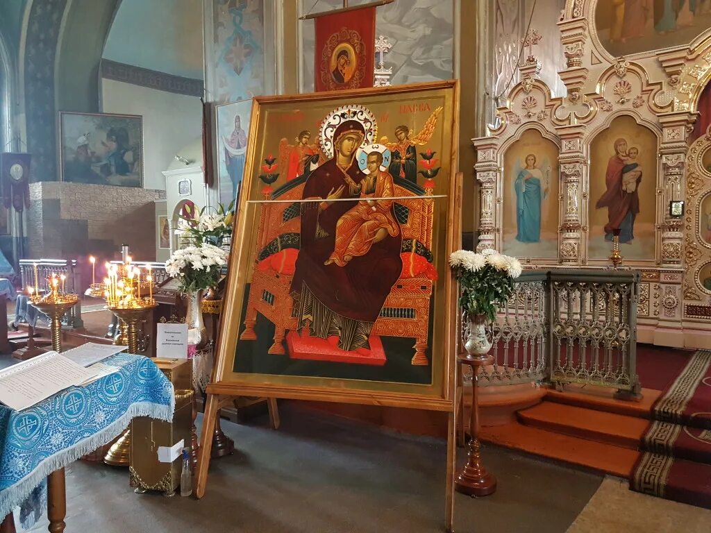 в каком монастыре икона всецарица