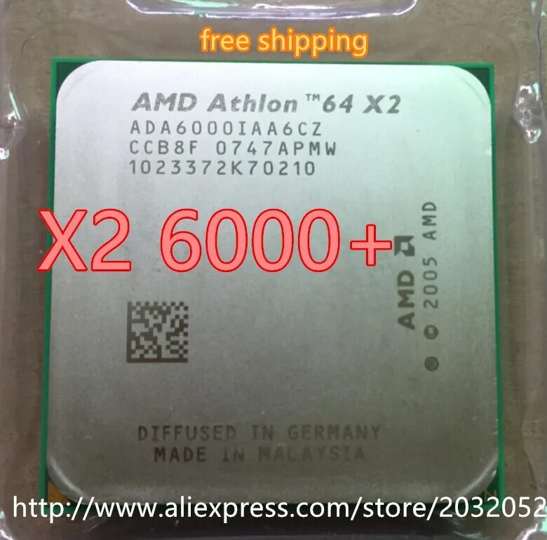 AMD Athlon 64 x2 ada5600iaa6cz. Athlon x2 6000. АMD Athlоn 64 х2 Duаl Сore Рroсеssоr 6000+ 3 ГГЦ.. AMD Athlon 64 x2 6000+. Двухъядерный процессор amd