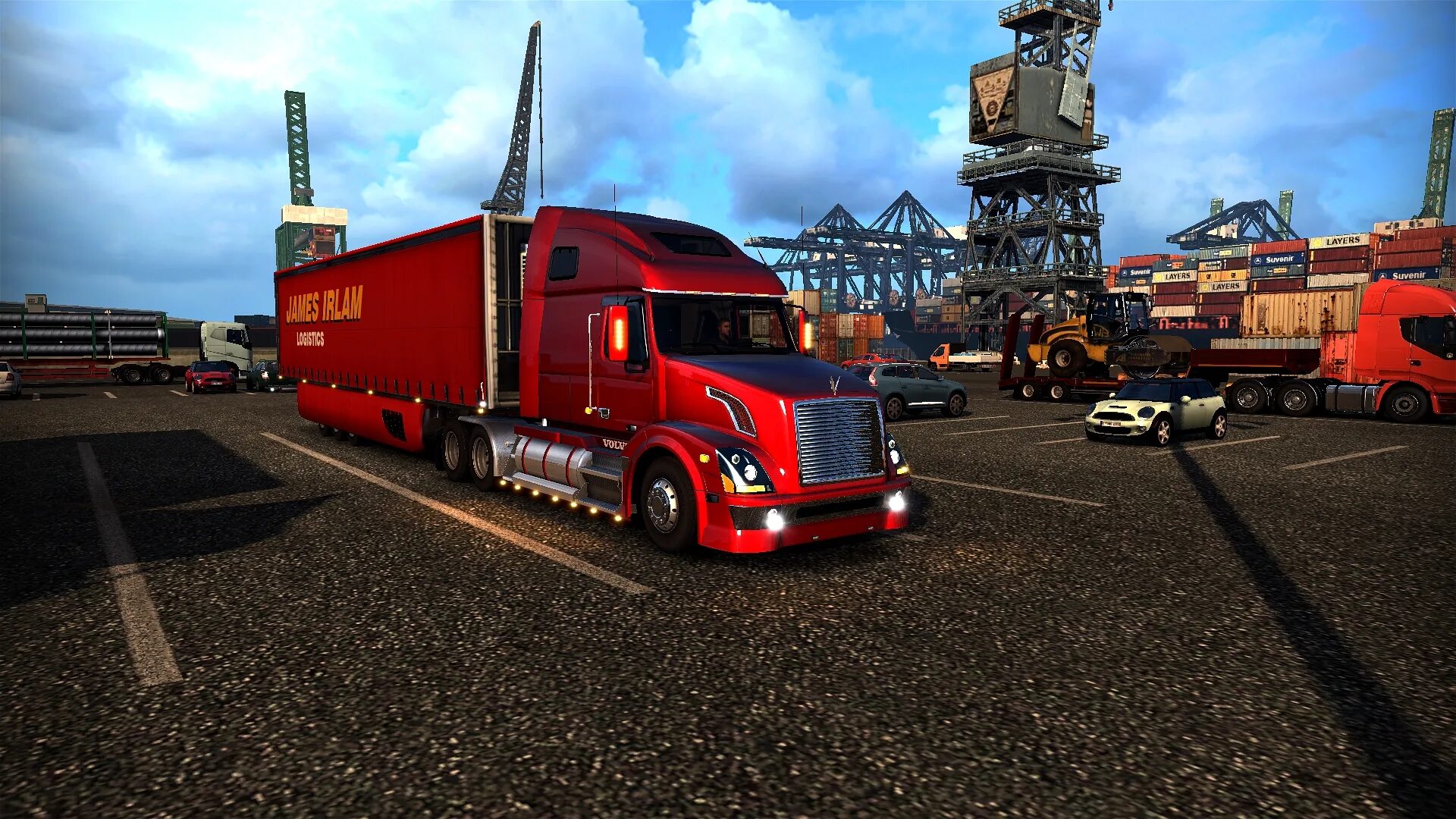 Бесплатная игра euro truck simulator 2. Евро трак симулятор. Euro Truck Simulator 2. Грузовики из игр. Фура машины игра.