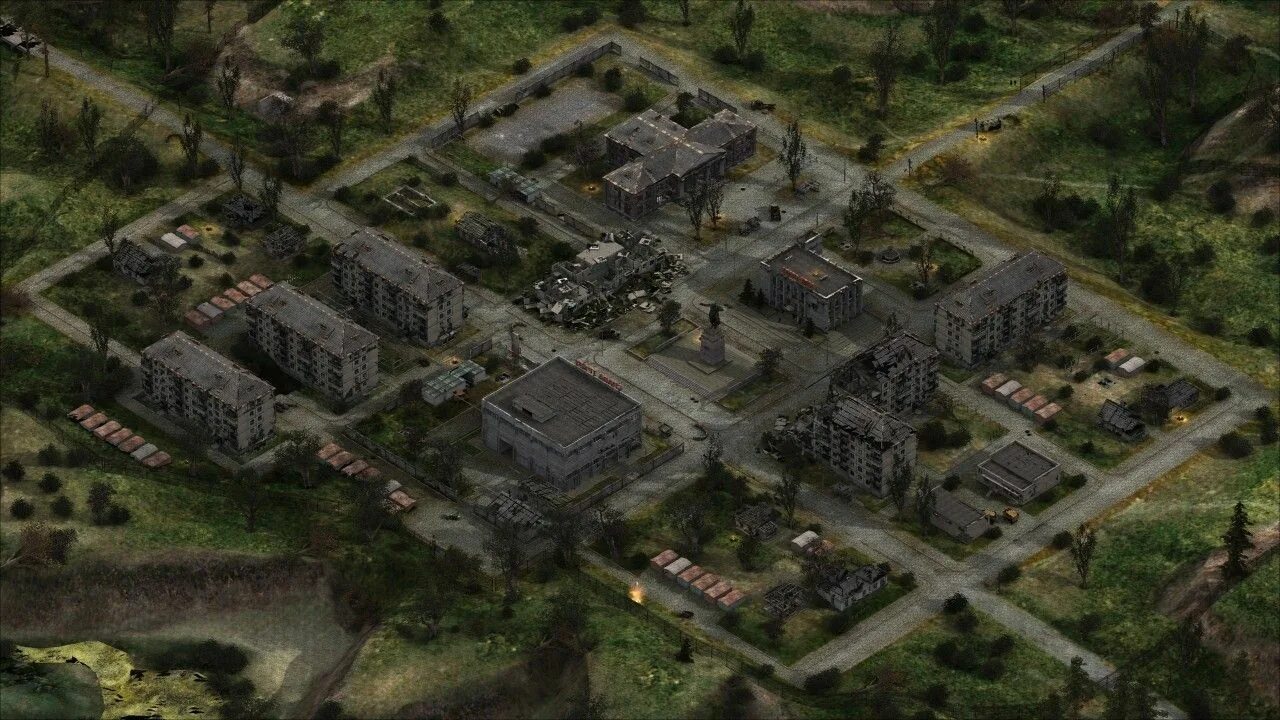 Сталкер город. Сталкер город припять. Сталкер модели деревьев. K. E.