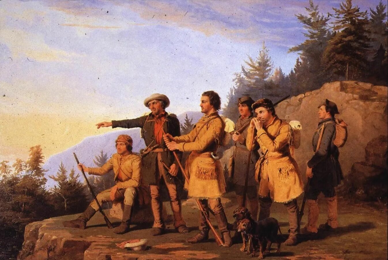 Первые пилигримы. Колонисты Северной Америки 19 век. Колонисты Северной Америки 17 век. Картина американские поселенцы-Колонисты. Индейцы Аппалачи.