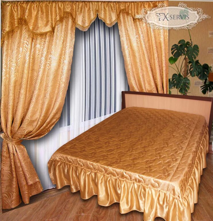 шторы и покрывало в комплекте для спальни. комплект шторы и покрывало для спальни тогас. шторы и покрывало в комплекте для спальни. комплект эдельвейс тогас. La prima портьера.