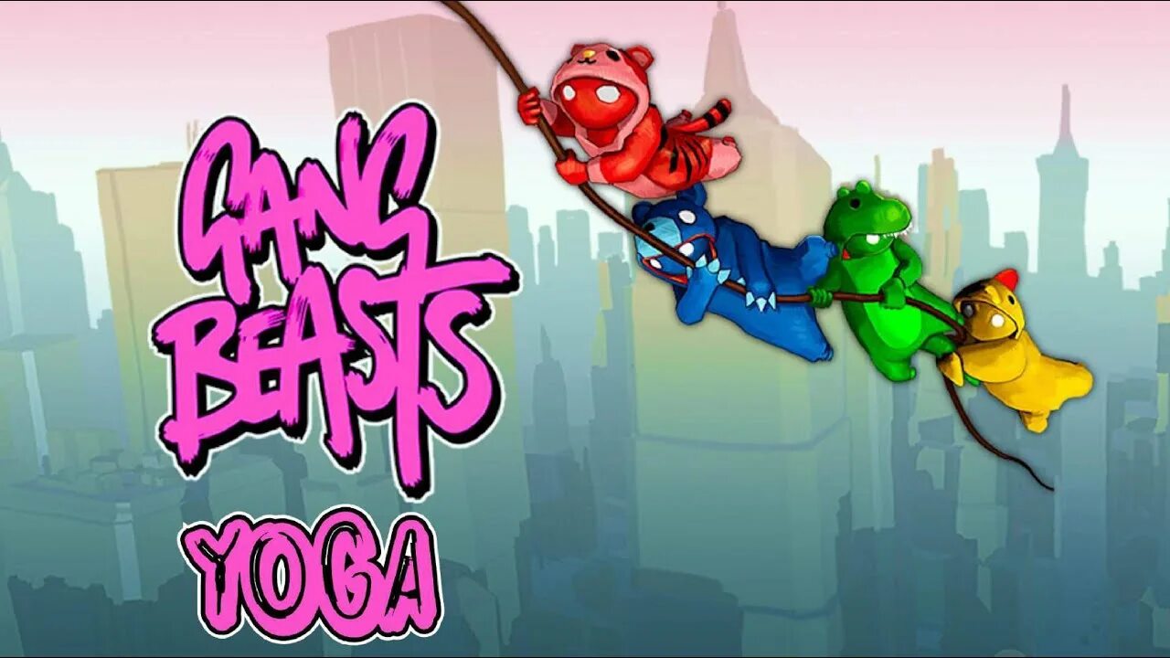 Взломанная gang. Gang Beasts Xbox one. Ганг Бист Супергерои. Gang Beasts локации. Gang Beasts (ps4).