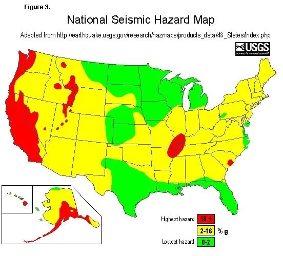 Сейсмоопасные зоны США. Сейсмоопасные районы США на карте. Карта землетрясений США. Сейсмоопасные районы США.