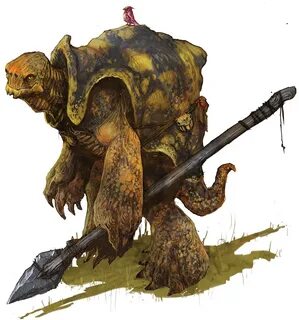 Тортлы (Tortle) Расы Инструменты мастера D&D