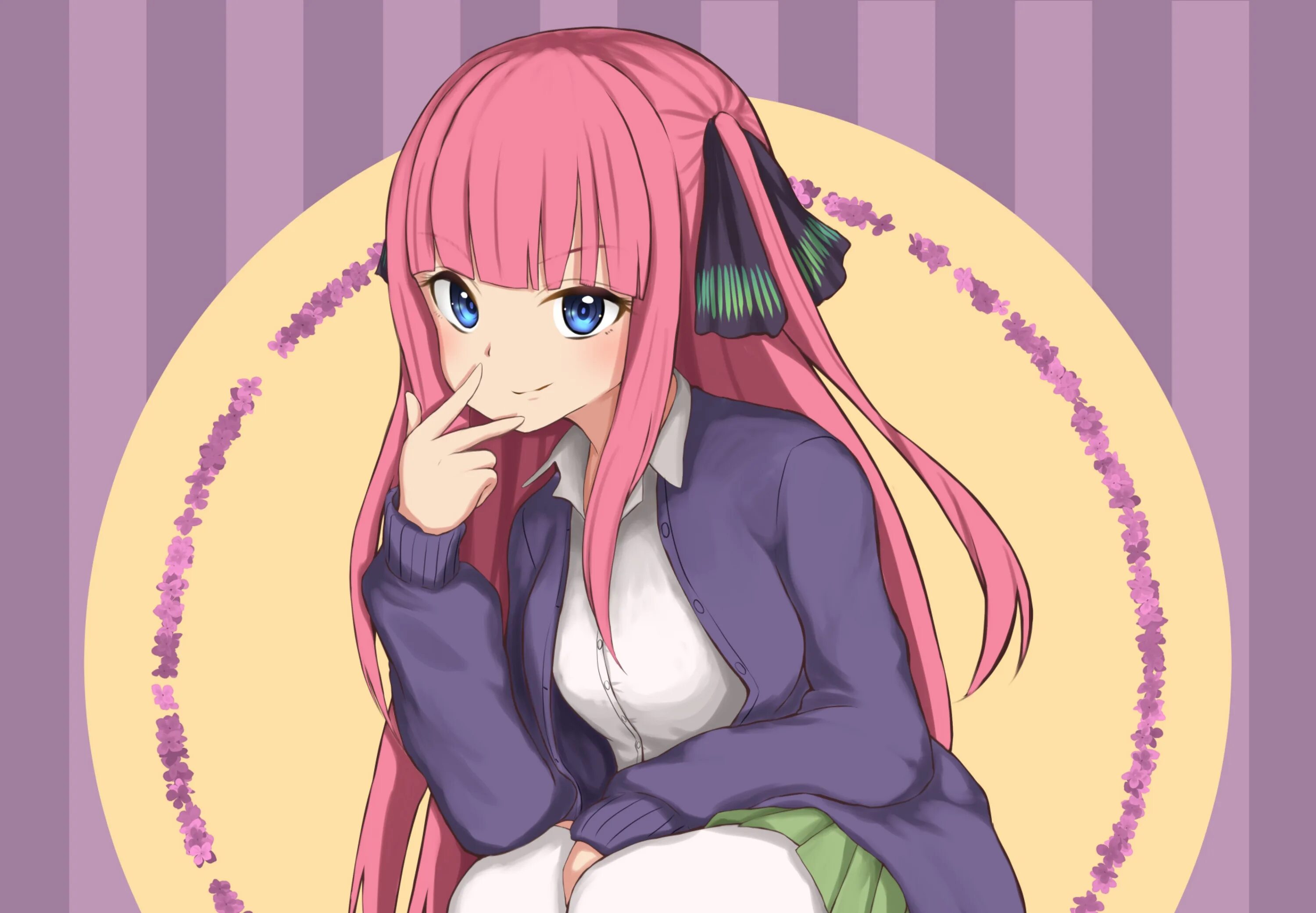 Нино 5. Нино Накано. The quintessential Quintuplets Nino. Мику Накано.