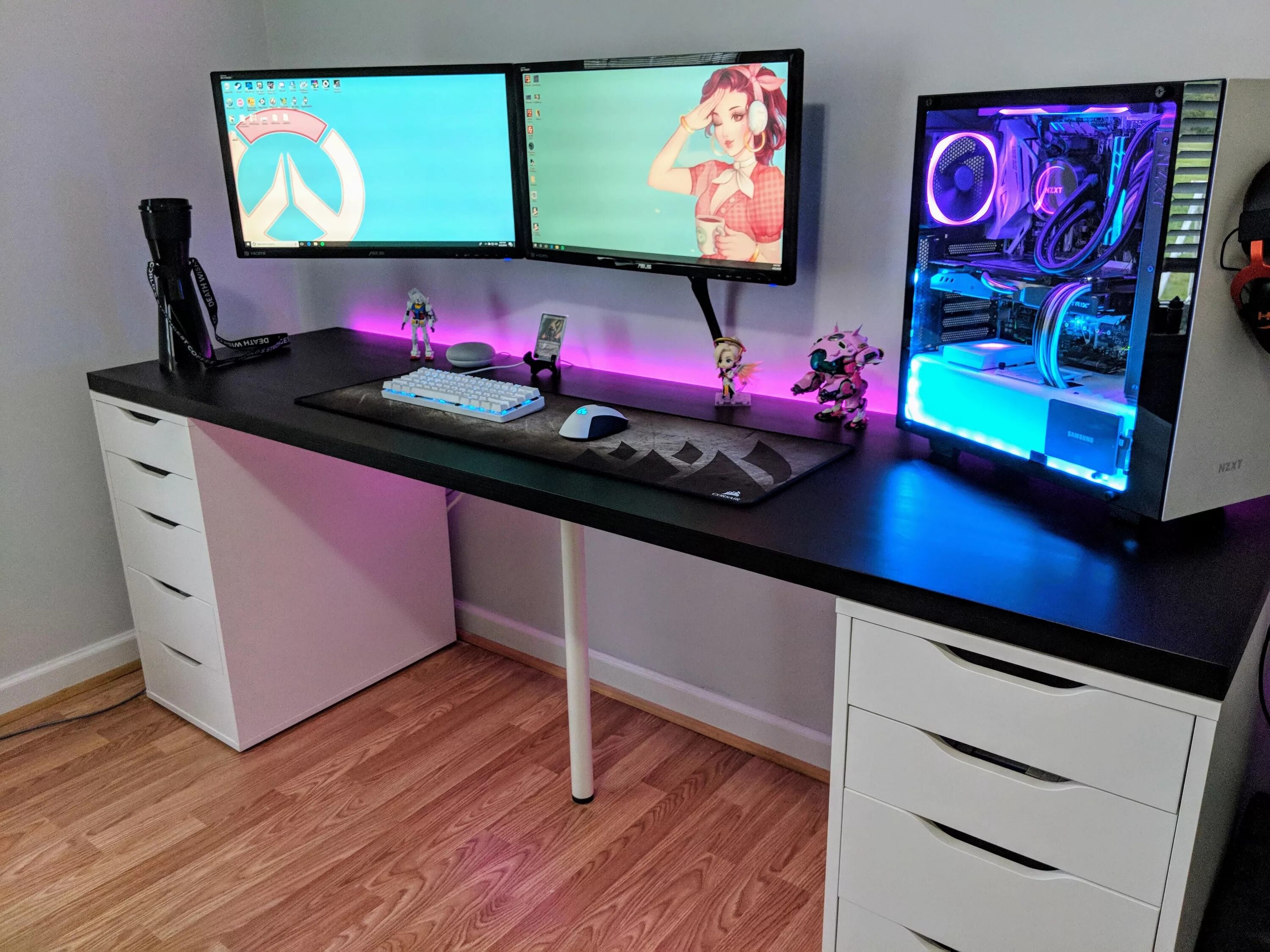 DIY Computer Desk Ideas #gamingdesk Elite gaming desk deals only on homesable.co