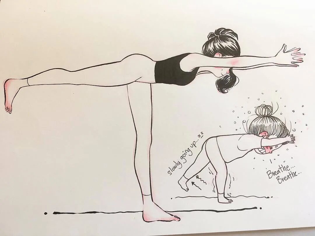 гимнастка рисунок. аниме йога. спортивная гимнастика аниме. комикс гимнастка. гимнастка рисунок.