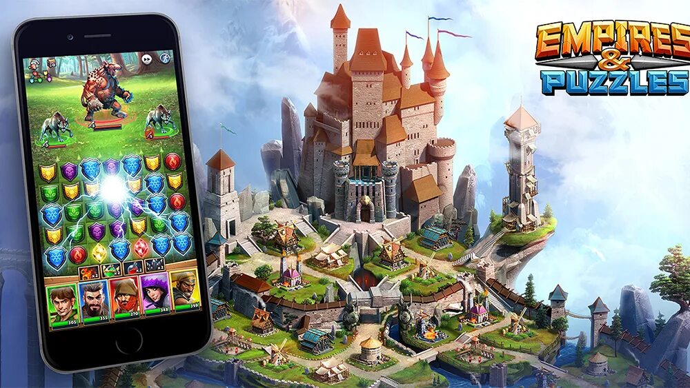 Можно в империя пазл. Игра empires puzzles. империя пазлов крепость. игра на андроид puzzle. empires and puzzles арт.