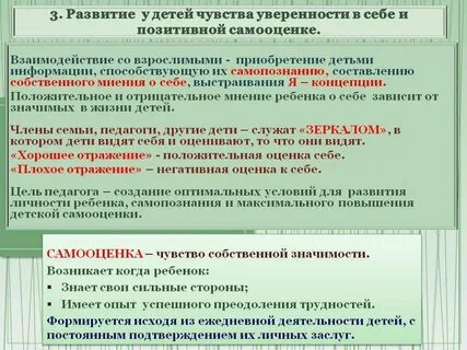 Повышения самоуважения