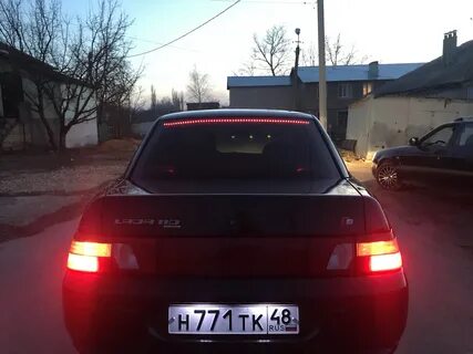 Задние туманки приора