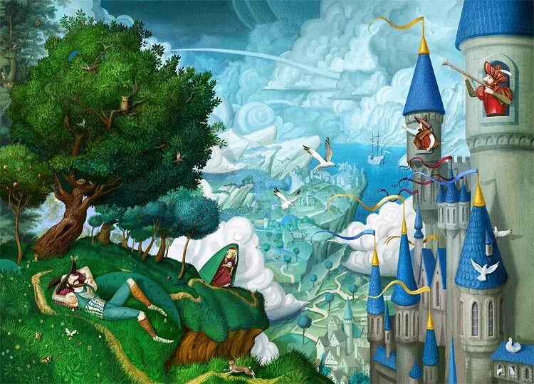 Книга русские сказки. Famous fairy tales. English fairy tales book. Сказочный пейзаж. Five famous fairy tales.