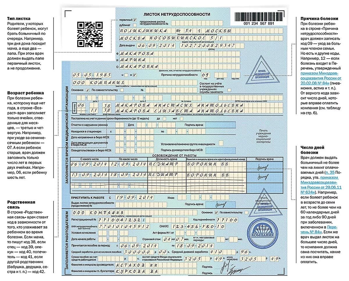 Нужно ли приносить больничный. Листок нетрудоспособности или листок временной нетрудоспособности. Больничный лист нетрудоспособности. Заполнение синего больничного листа. Листок нетрудоспособности бланк заполненный.