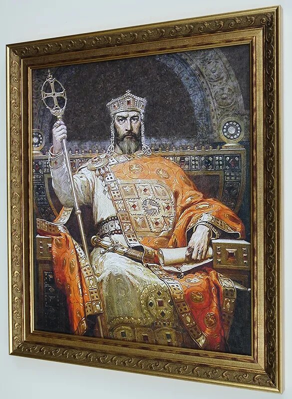 Симеон на троне картина. Царь Абгар. Трон грузинских царей. Симеон Великий правитель Болгарии. Мотивы царей