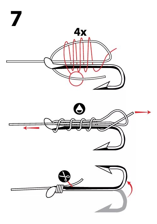Как привязать крючок на леску. Рыболовные узлы гриннер. Как вязать крючки рыболовные на леску. Узел для привязывания крючка к леске. Узлы для привязывания рыболовных крючков.