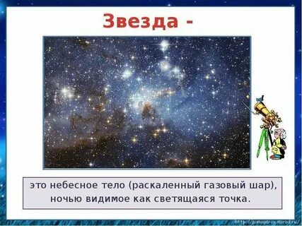 Урок звездное небо 3 класс