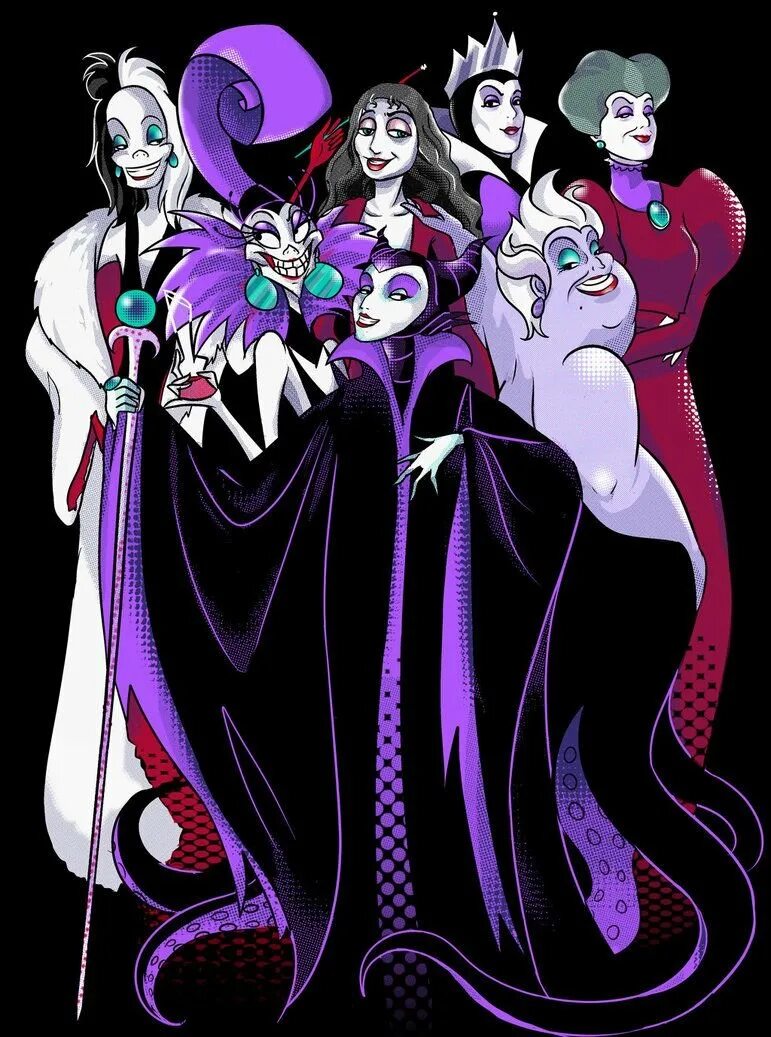 Disney villains. Дисней Villains. Изма и Круэлла. Герои и злодеи Диснея. Disney Villains изма.