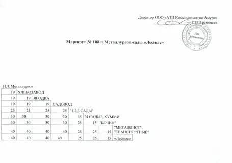 Расписание 29 автобуса комсомольск