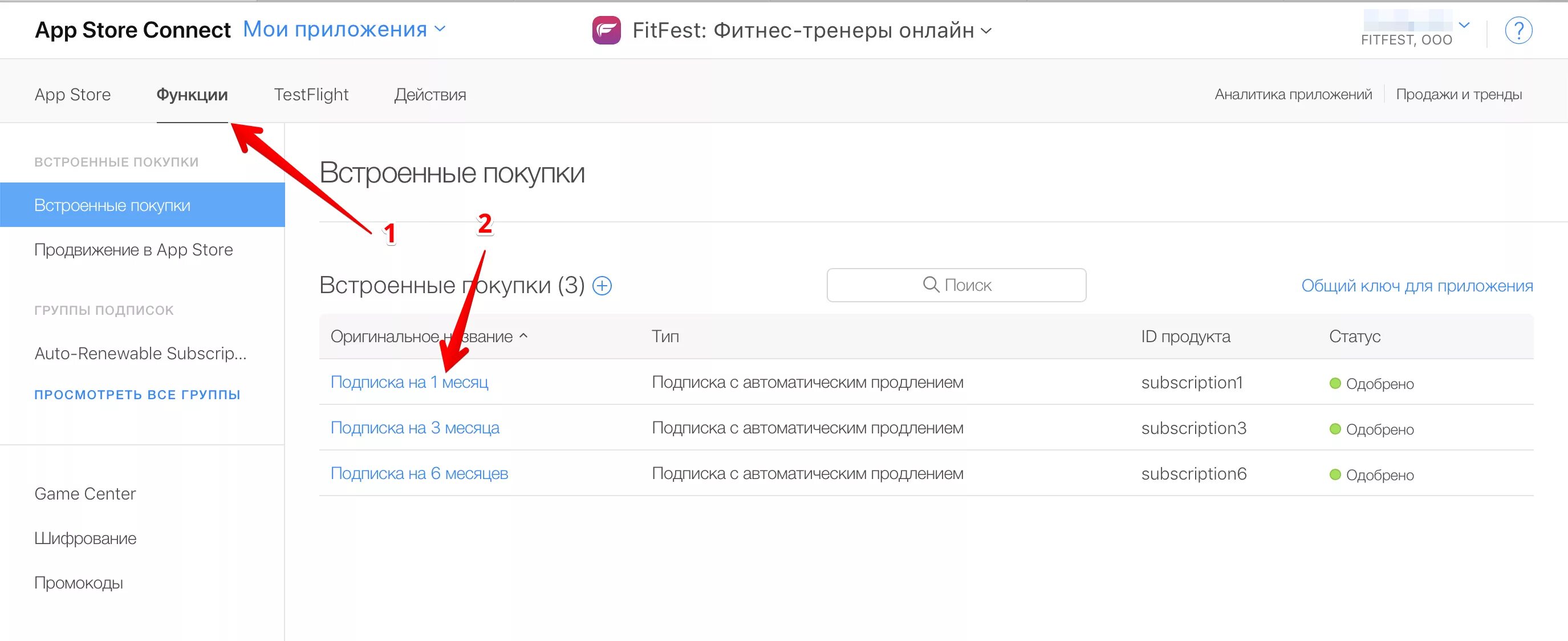 Настройка приложения app store. App store connect. app store подписки. приложение аналитика app store. выдать код прдписки appstore connect.