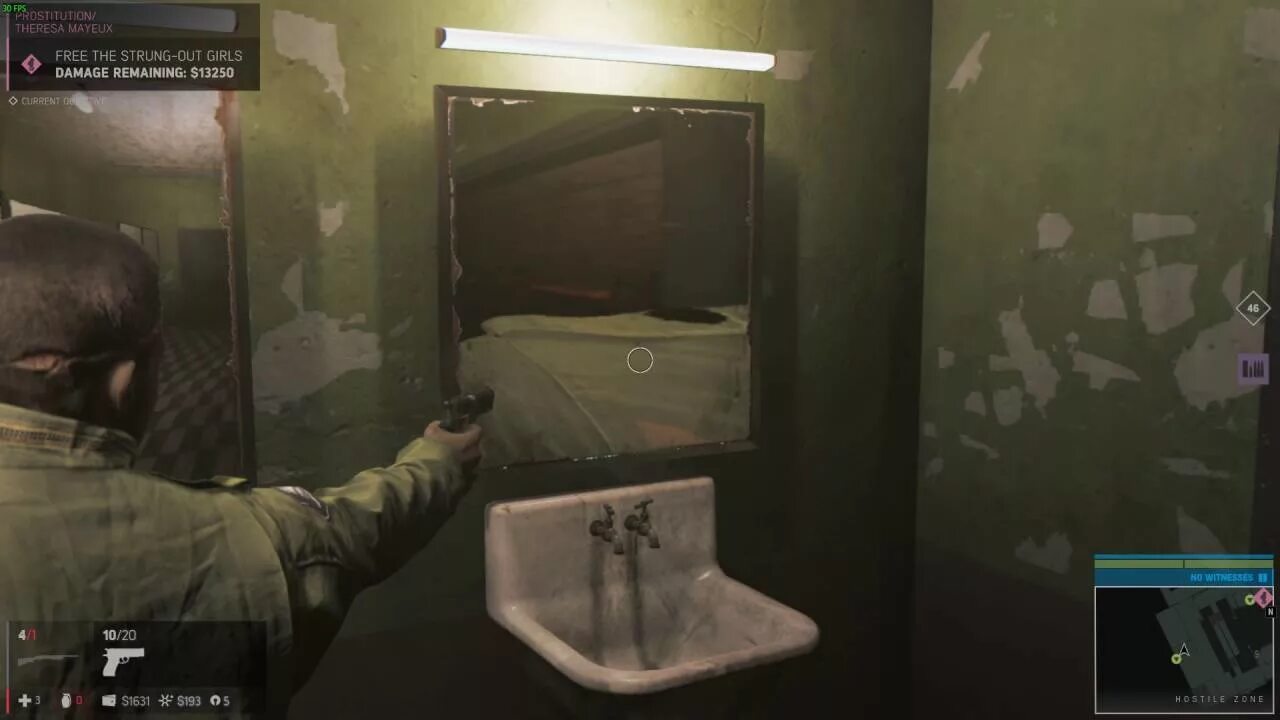 Отражение 3. Mafia 3 зеркало. мафия 3 отражение в зеркале. мафия 3 баги. отражения в мафии 3.